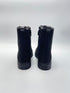 Hip H1115 black nubuck biker boot